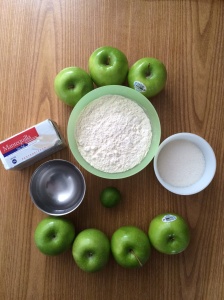Apple pie ingredients