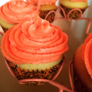 Orange cupcakes